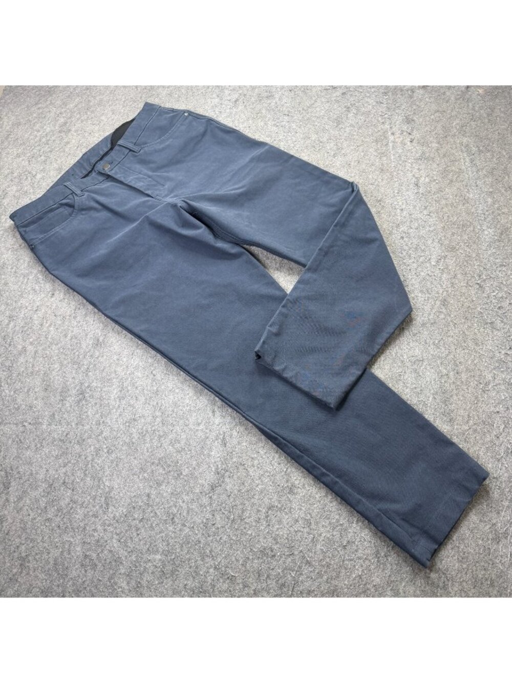 Lululemon ABC 5-Pocket Pants Men 33 x 29 Blue Classic Tapered LM5802S Utilitech
